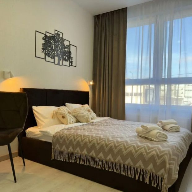 Фотографии квартиры 
            Апартаменты Однокомнатные с Видом на Город Dom Smile