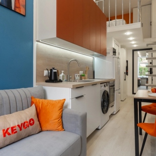 Фотография квартиры Апартаменты KeyGo 1013 Студия Рядом с парком Сокольники