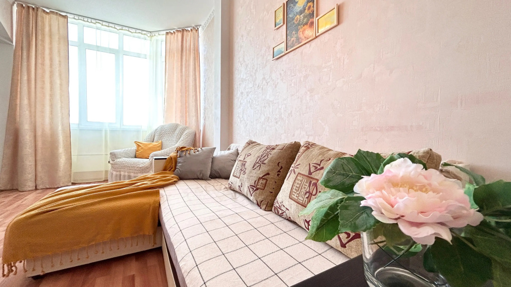 Фотография квартиры Квартира Евродвушка возле Парка Гагарина